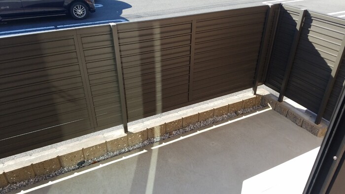 10/11 バルコニー