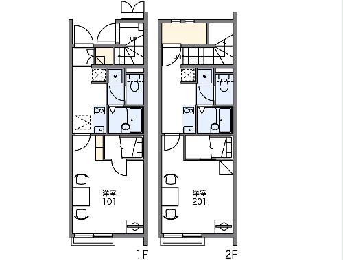 レオネクストチェリーブロッサムの間取り