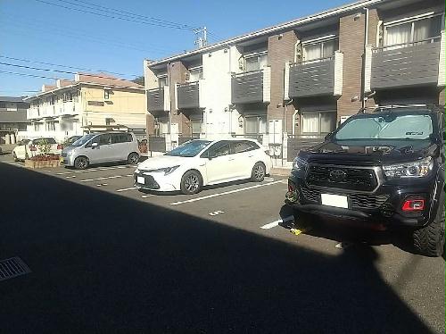 12/23 駐車場