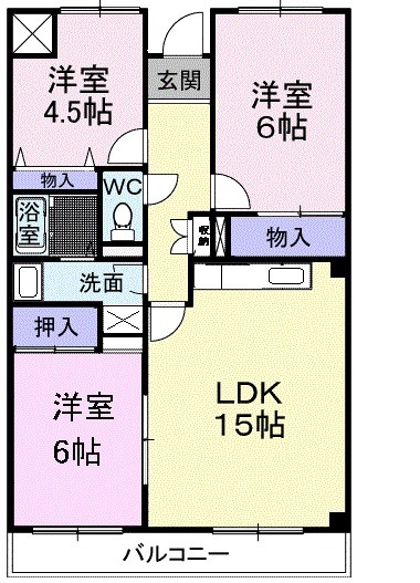 せせらぎの間取り