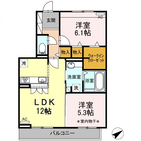 ハーベスト大塚の間取り