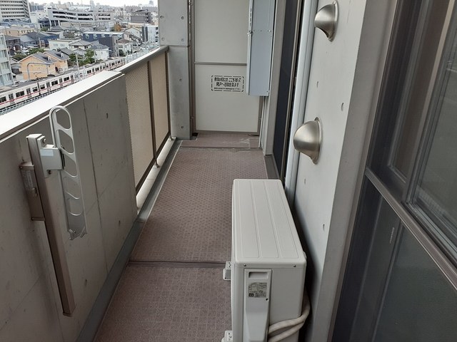 12/24 バルコニー