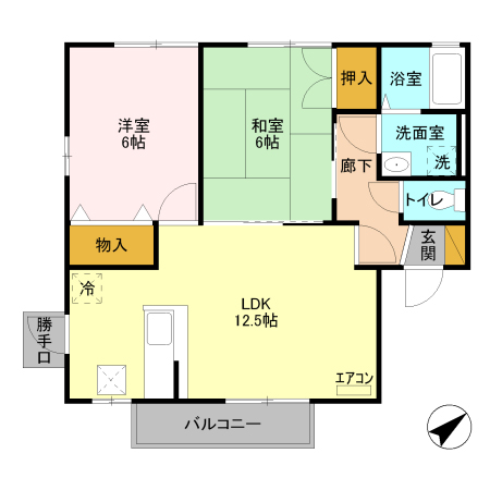 エスペランサ Cの間取り