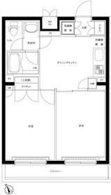 ルーブル蒲田南の間取り