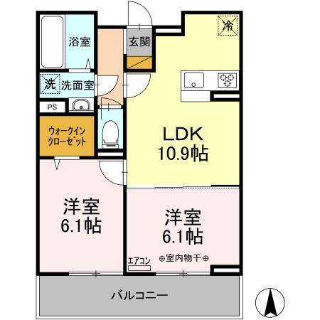 エスポワールの間取り