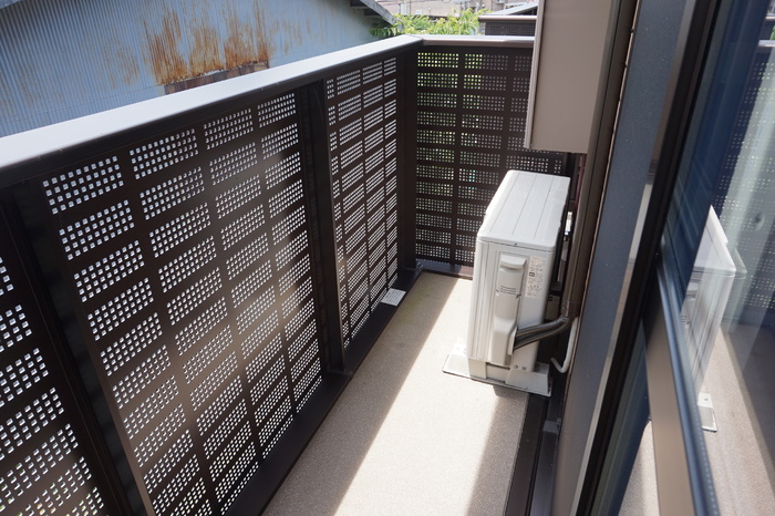 12/24 バルコニー