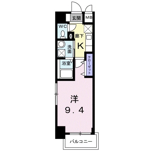 メゾン ド プラシードの間取り