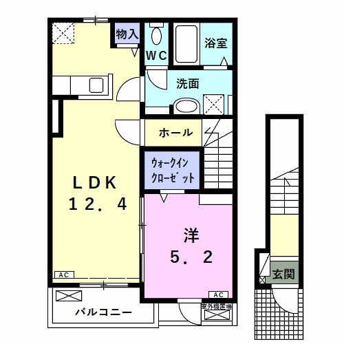 ヴァン ベール テランの間取り