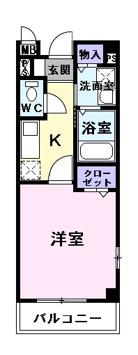ゼファーの間取り