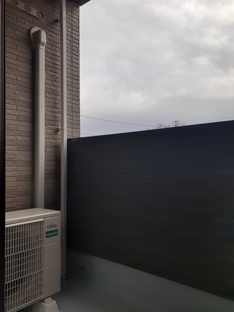 12/23 バルコニー