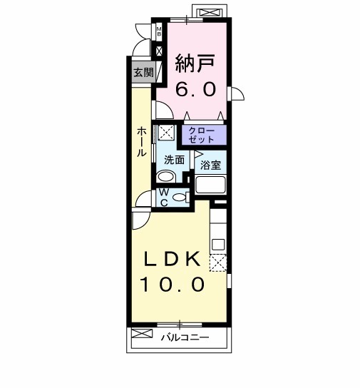 カーサ・ドレッセの間取り