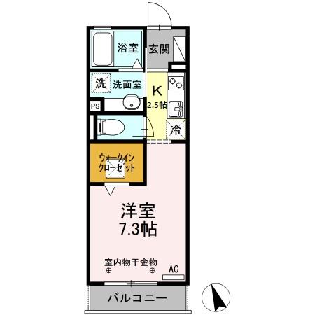 セレッサ ウーノの間取り