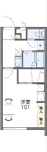 レオパレス南風の間取り