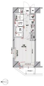 メインステージ蔵前の間取り