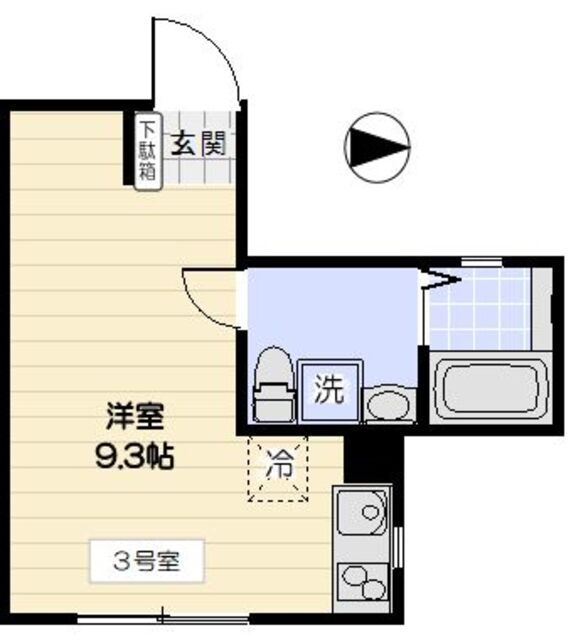 ハレモアナ大岡山の間取り