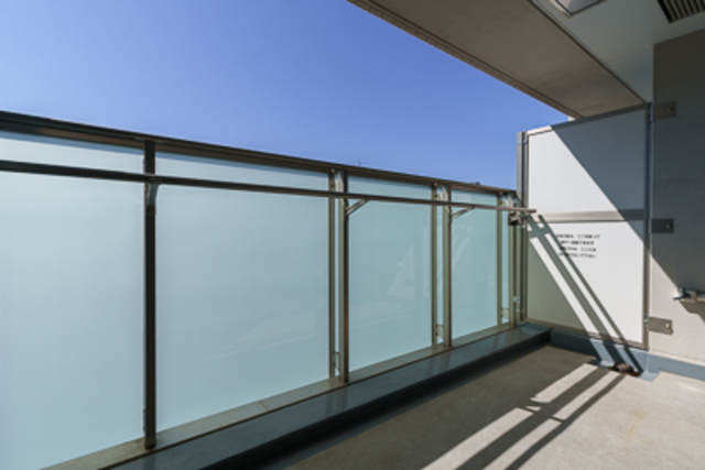 12/24 バルコニー