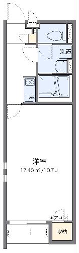 クレイノリラシアの間取り