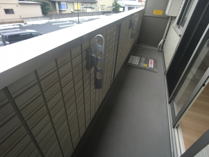 12/30 バルコニー