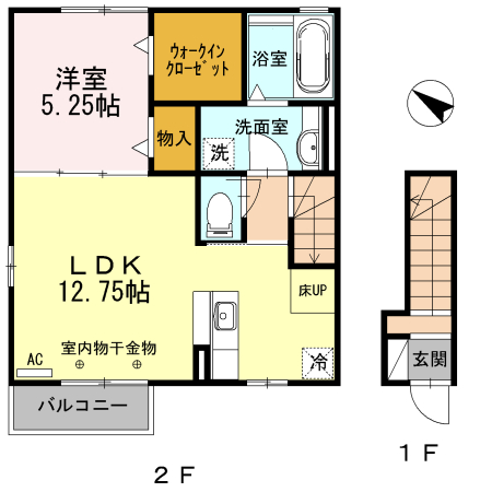ラハイナＢの間取り