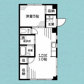 スクエアテラス港南の間取り