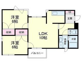 REGART佐鳴台(レガートサナルダイ)の間取り