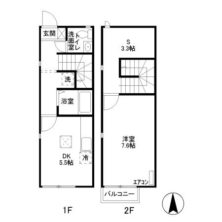 リースランドIP Gの間取り