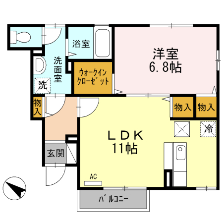 プレミールコートの間取り