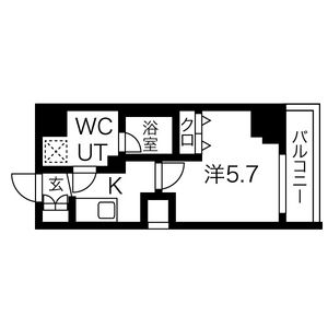 スパシエフルス綱島の間取り