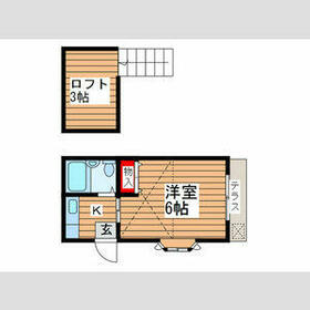 コーポ東和の間取り