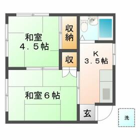 サマーハイツの間取り