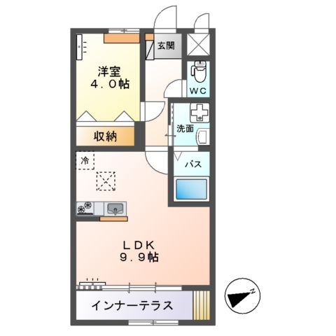 Ｂｅｌ・Ｃａｓａ鹿嶋の間取り