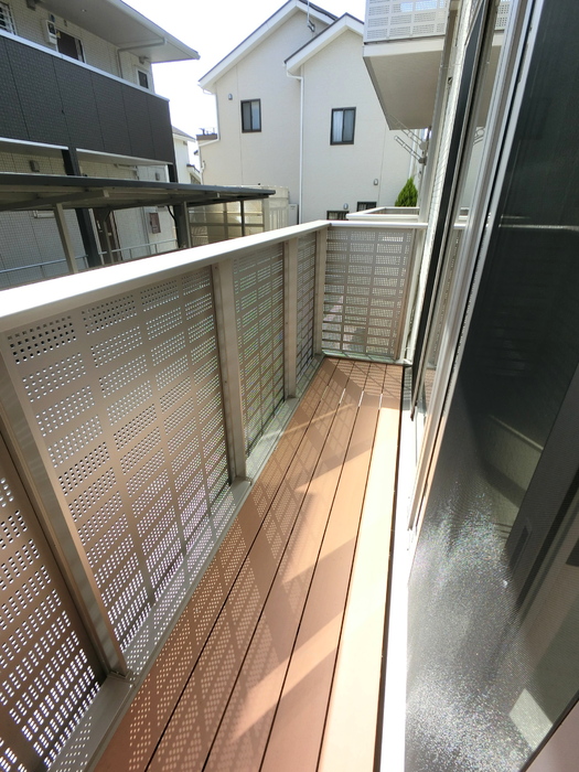 12/25 バルコニー