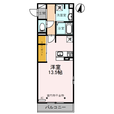 クラール獨協の間取り