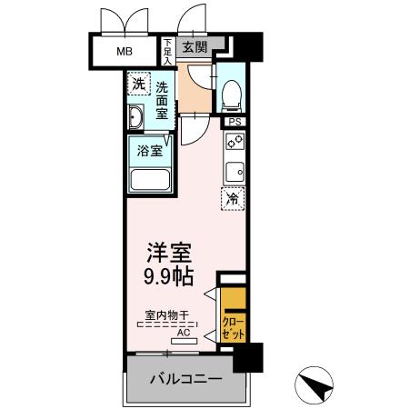 ciliegio桜坂の間取り