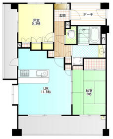 クリオ横浜五番館の間取り