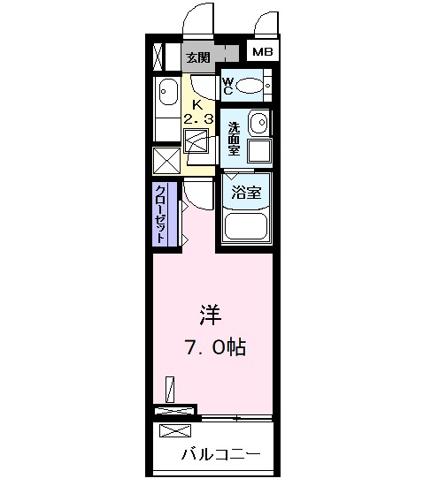 伏國(フシクニ)の間取り