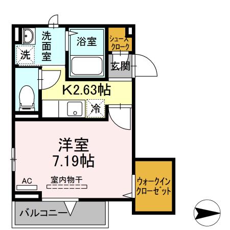 エクセリア北砂の間取り