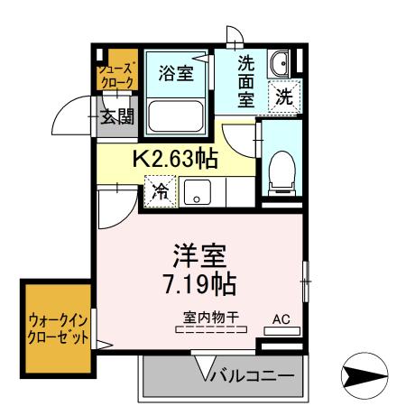 エクセリア北砂の間取り