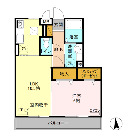 ハイグレードみずほ野 Ⅱの間取り