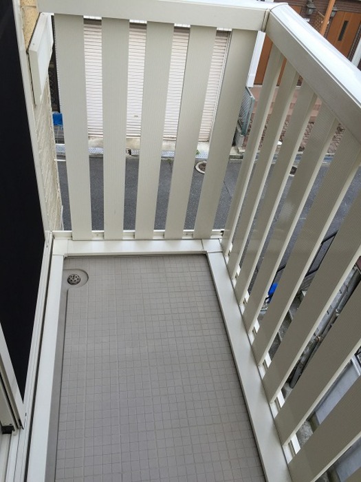 8/27 バルコニー