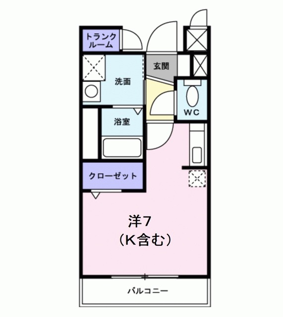 プラティークの間取り