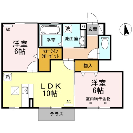 グラン・テラスの間取り