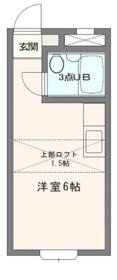 ベルピア六実1-1の間取り
