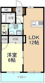 エンゼルタウン宝石の間取り