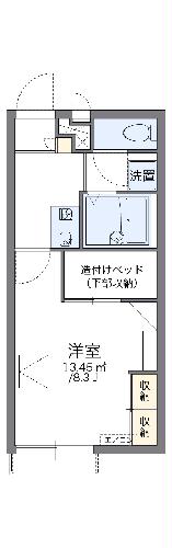 レオパレスMINORIAの間取り