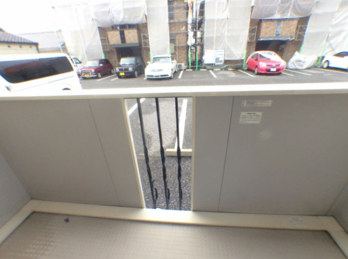 12/28 バルコニー