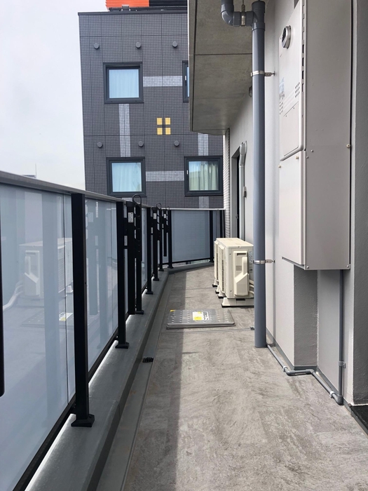 8/14 バルコニー