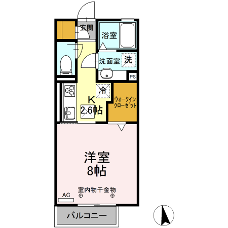 ティアラ・Tの間取り