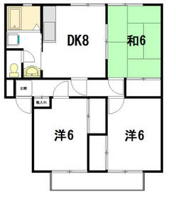 サンフィル高橋Aの間取り