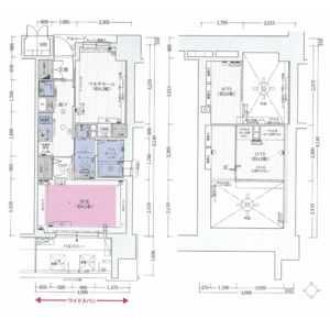 エステムコート名古屋駅前COREの間取り